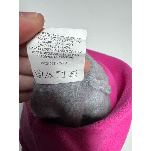 Vintage Winnie the Pooh Fleece Hat Size 4-14x Embroidered Piglet Pooh - Picture 4 of 7